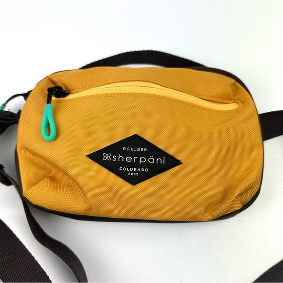 Sherpani Hyk Belt Bag Multicolor Canvas Crossbody Travel Bag Brand New - Picture 2 of 11